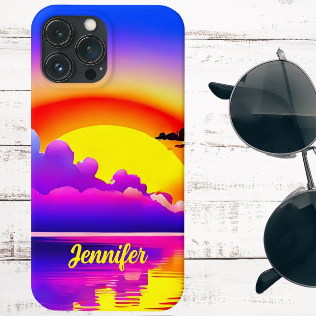 Sunset Over Water Signature  Case-Mate iPhone Case (Creator Uploaded)