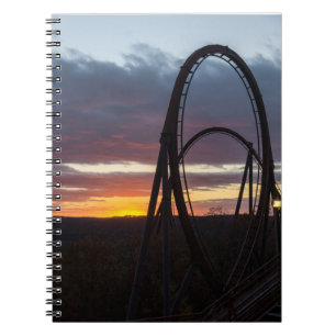 Sunset Over Wildfire Notebook