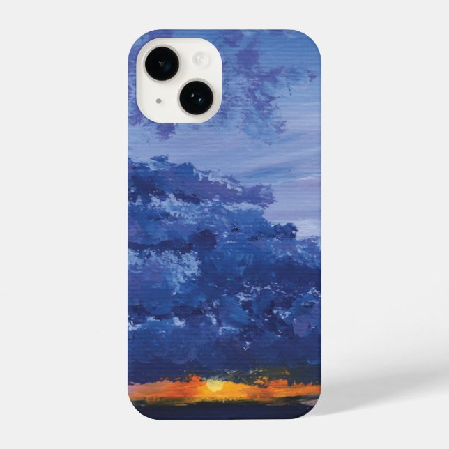 Sunset Painting Phone Case (Back)