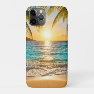 Sunset Palm Beach iPhone 11 Pro Case