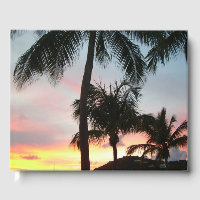 Sunset Palms Tropical Landscape Photography