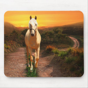 Sunset palomino mouse mat