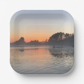 Sunset Party Paper Plates