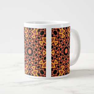 SUNSET PATTERN LARGE COFFEE MUG
