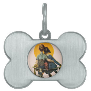 Sunset Pet Tag