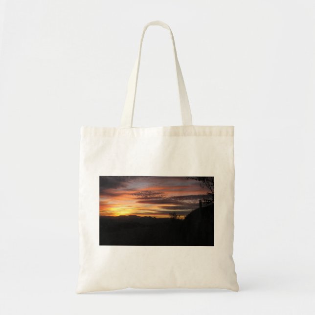 Sunset Photo  Budget Tote Bag (Front)