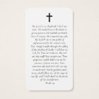 Sunset Photo Memorial Prayer Card