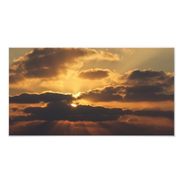Sunset Photo Print (Front)