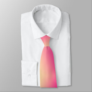 Sunset Pink Gradient  Tie