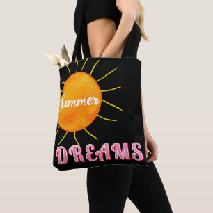 Sunset Pink Summer Dreams  Tote Bag