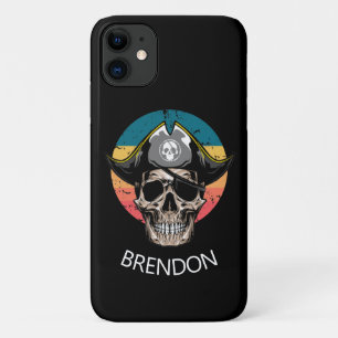 Sunset Pirate Skull   Case-Mate iPhone Case