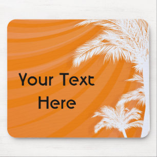 Sunset Plam Trees Mouse Mat