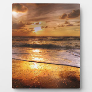 Sunset Plaque