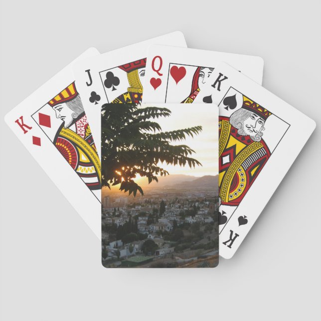 Sunset  Playing Cards (Back)