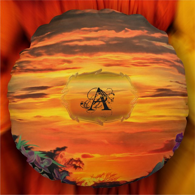 Sunset Plaza Marina 2584 Round Cushion (Creator Uploaded)