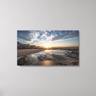 Sunset, Port Elizabeth, South Africa Canvas Print