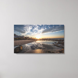 Sunset, Port Elizabeth, South Africa Canvas Print