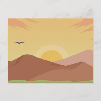 Sunset Postcard