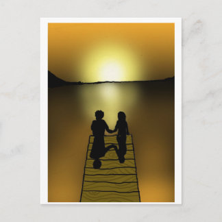 Sunset Postcard