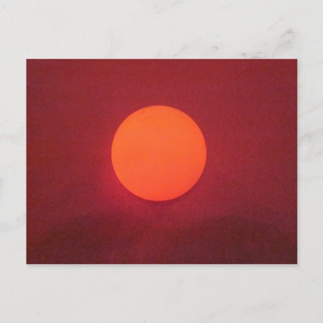 Sunset Postcard (Front)