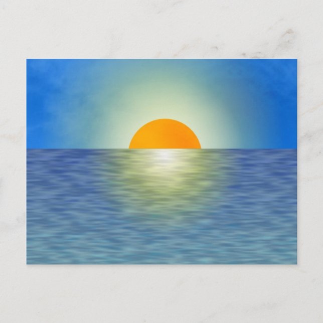 Sunset Postcard (Front)