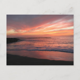 Sunset postcard