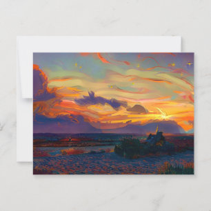 SUNSET POSTCARD