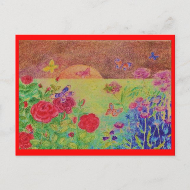 Sunset Postcard (Front)