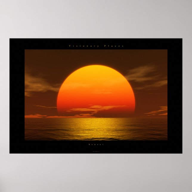 sunset poster (Front)