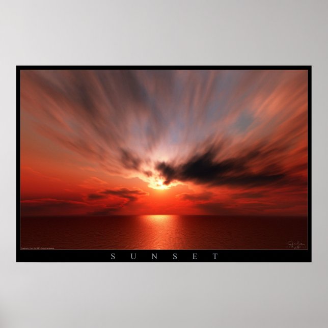 Sunset Poster (Front)