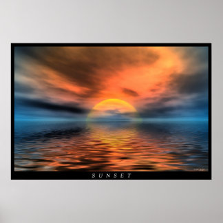 Sunset Poster