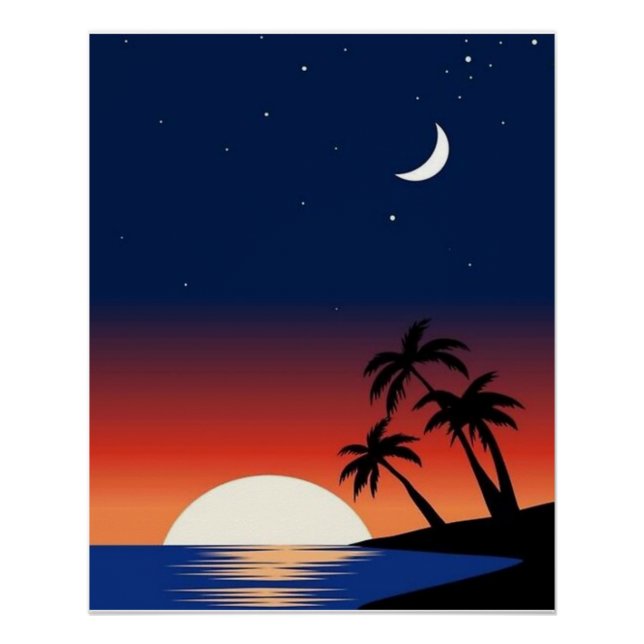 SUNSET  POSTER (Front)