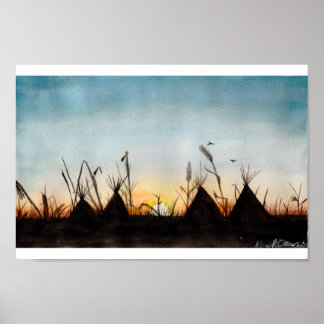 Sunset Poster