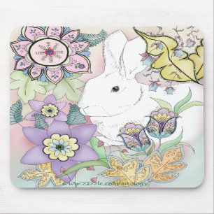 Sunset Rabbit Mousepad
