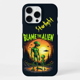 Sunset Reflection Highlights Alien Mystery iPhone 16 Pro Max Case