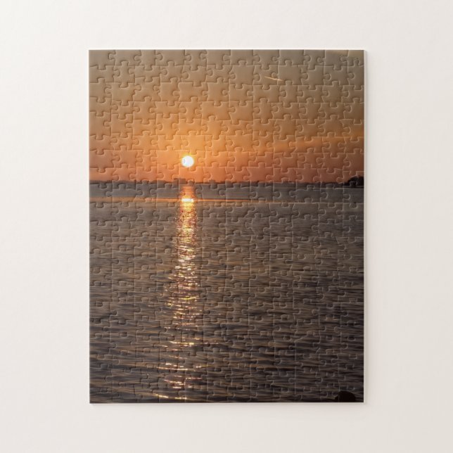 Sunset Reflection Jigsaw Puzzle (Vertical)