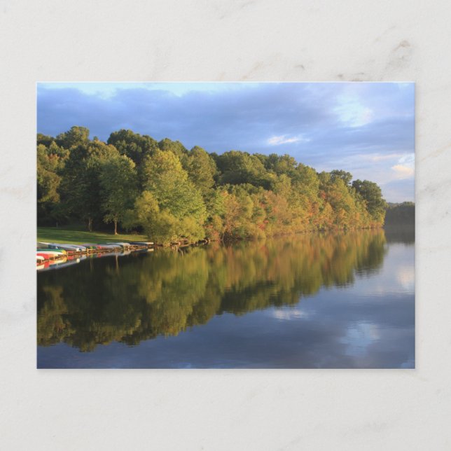 sunset reflections postcard (Front)