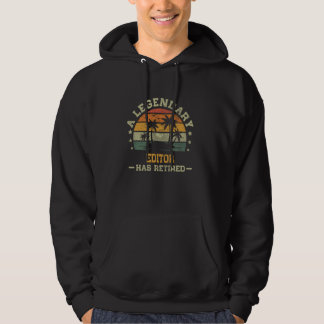 Sunset Retirement A Legendary Editor Has Retired Hoodie