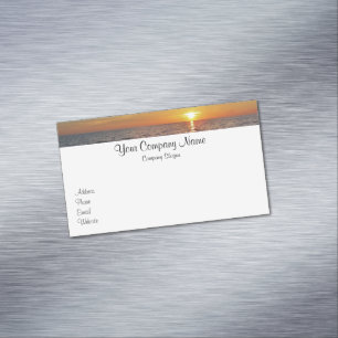 Sunset Retirement Business Card #12