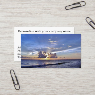 Sunset Retirement Business Cards #15