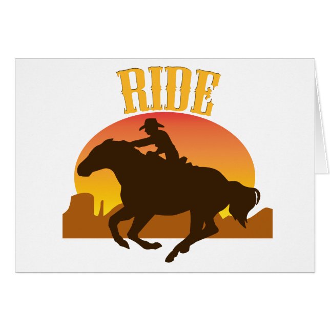 Sunset Ride (Front Horizontal)