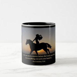 Sunset Ride Coffee Mug or Cup