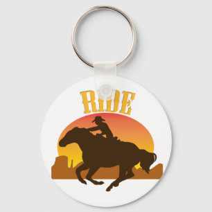 Sunset Ride Key Ring