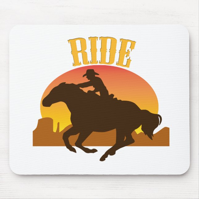 Sunset Ride Mouse Mat (Front)