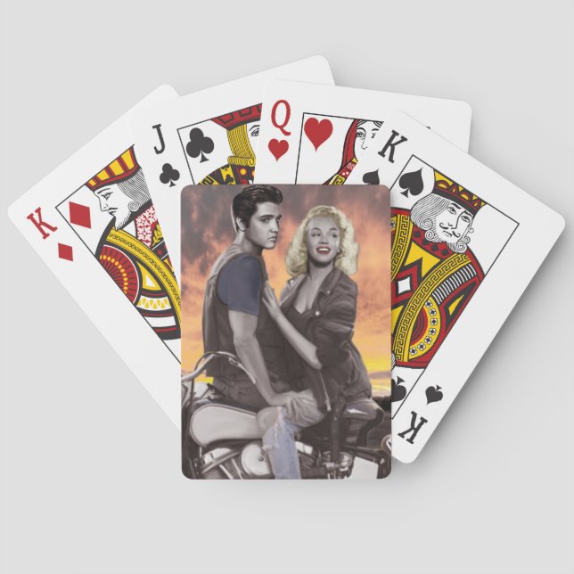 Sunset Ride Playing Cards (Back)