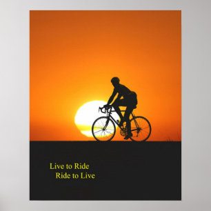 Sunset ride poster