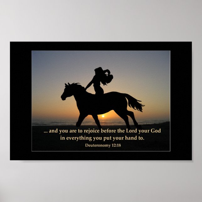 Sunset Ride Poster (Front)