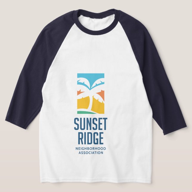 Sunset Ridge Lake Worth Beach Tee Shirt (Laydown)