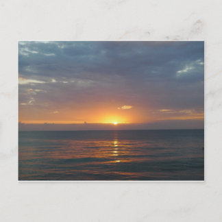Sunset, Rincon, Puerto Rico Postcard