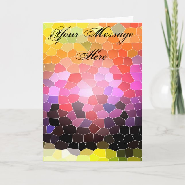 Sunset Rocks Card (Front)